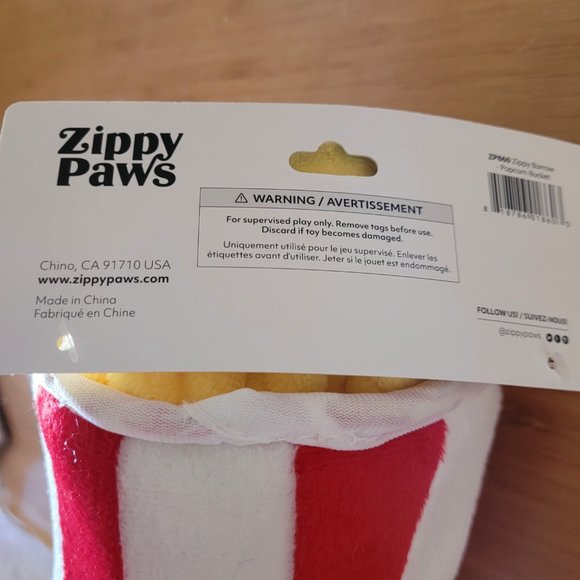Zippy Paws Pupcorn Burrow Interactive Puzzle Dog Puppy Toy - Picture 2 of 2